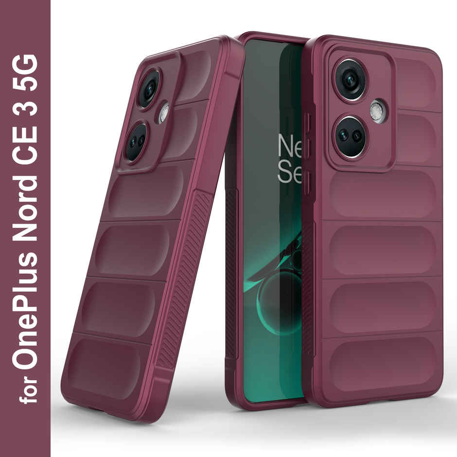 Zapcase Back Cover for OnePlus Nord CE 3 5G | Magic-Plum