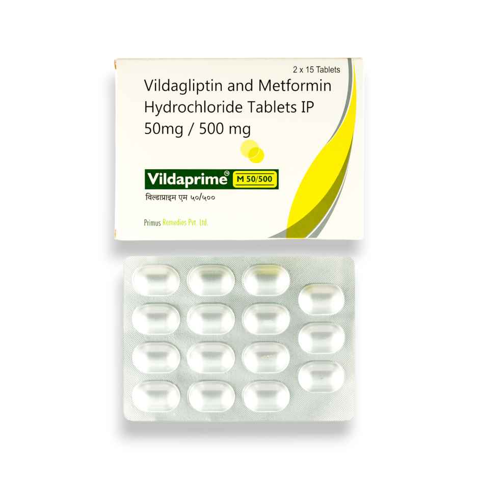 Vildaprime M 50/500 Tablet