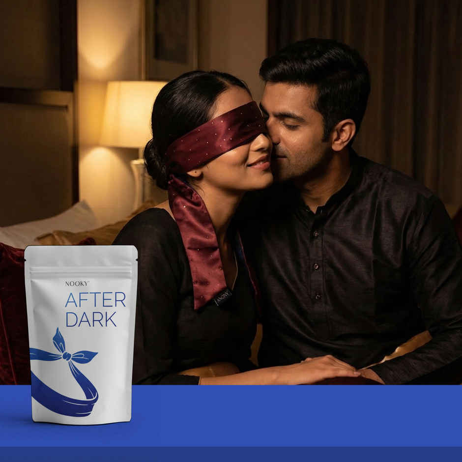 Nooky After Dark Couple Blindfold Soft Satin Sensory Eye Mask