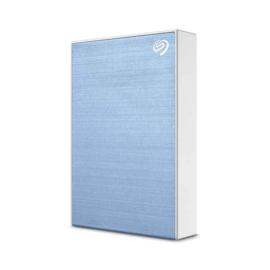 Seagate One Touch 5Tb External Hdd With Password Protection Light Blue(Stkz5000402)