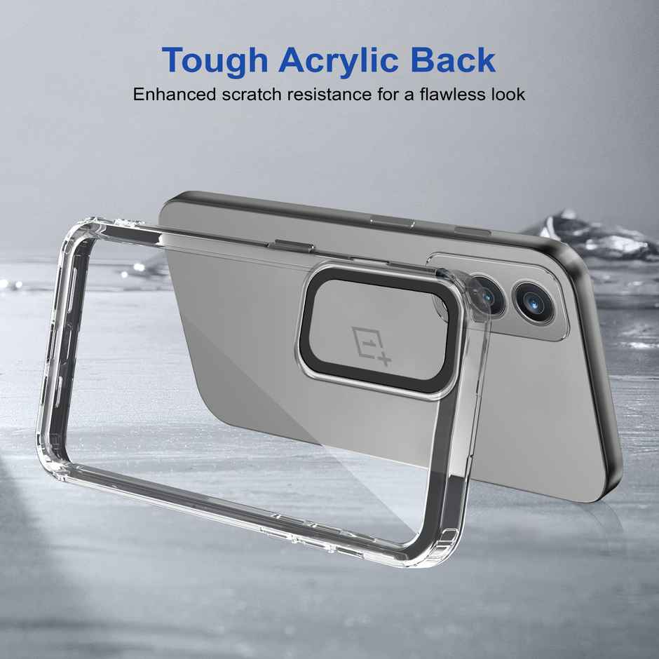 Zapcase Back Cover for OnePlus Nord 2 5G | Space-Black