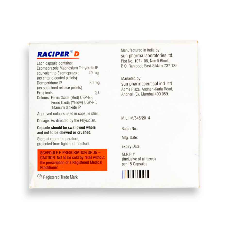 Raciper D Capsule SR