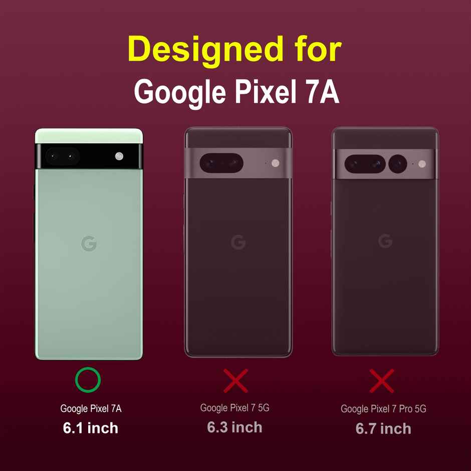 Zapcase Back Cover for Google Pixel 7A | Magic-Plum