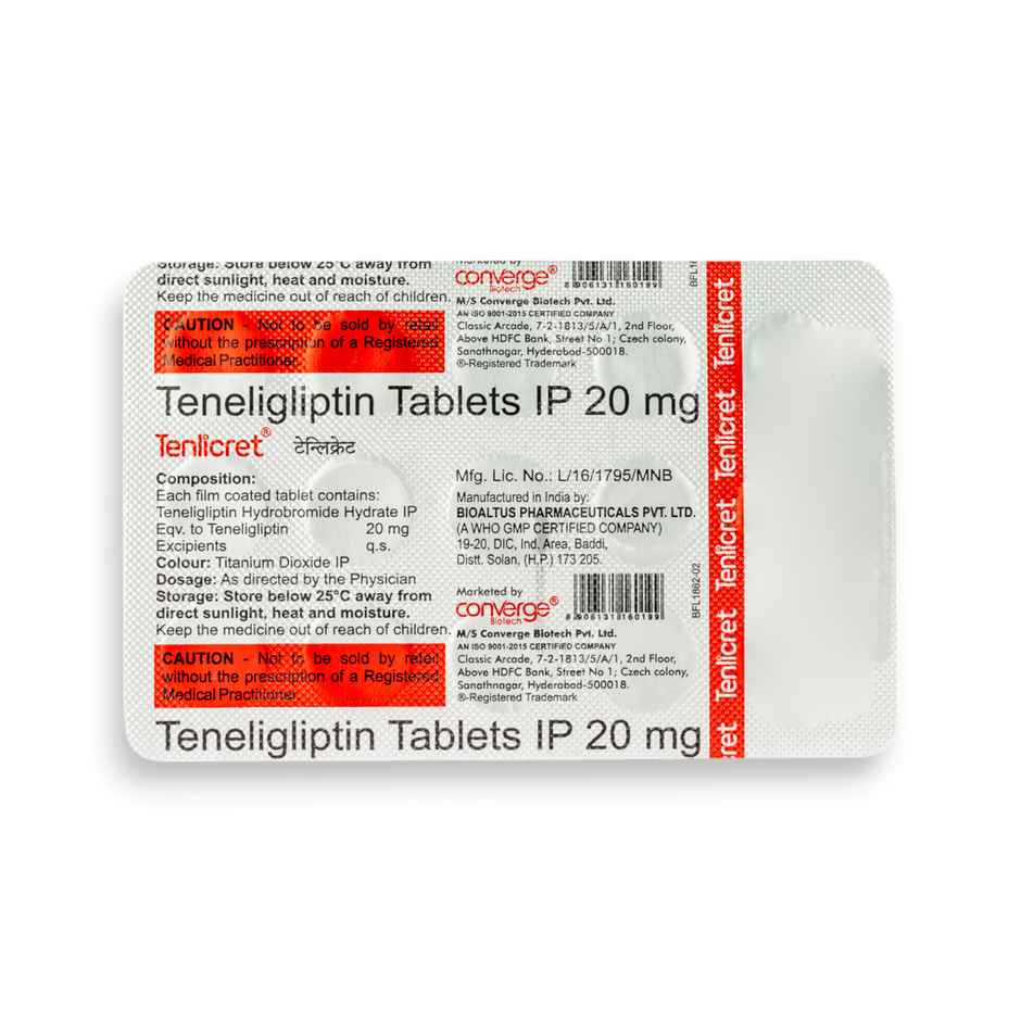 Tenlicret 20mg Tablet