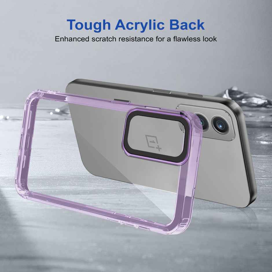 Zapcase Back Cover for OnePlus Nord 2 5G | Space-Purple