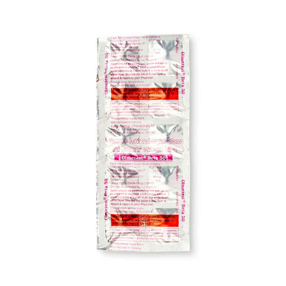 Olmezest Beta 50 Tablet ER