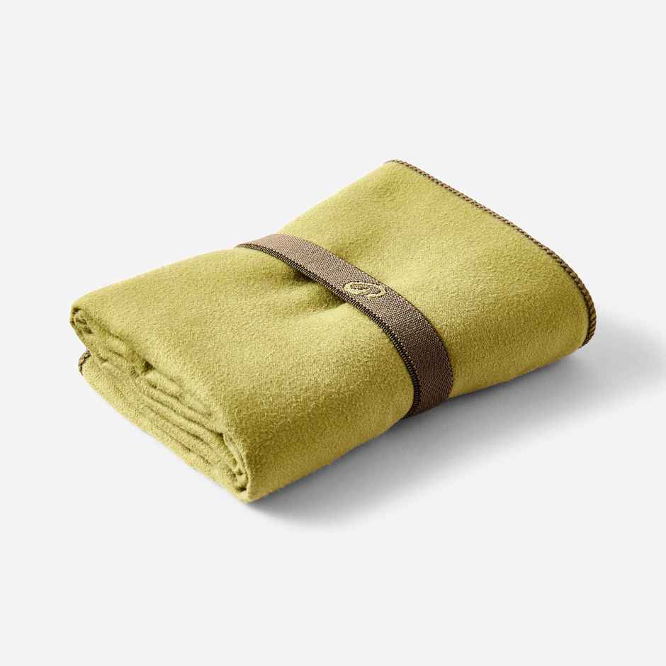 Decathlon Quick Dry Microfibre Towel | Yellow - M