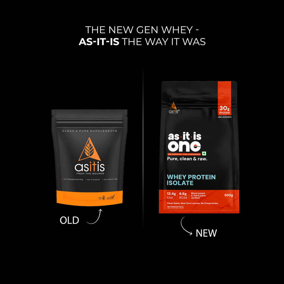 AS-IT-IS ONE Whey Protein Isolate 500g | Unflavoured