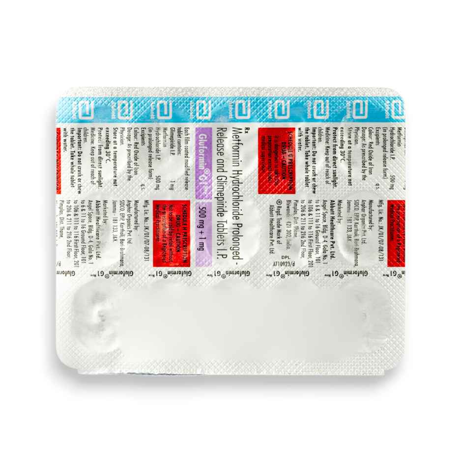 Gluformin G1 New Tablet PR