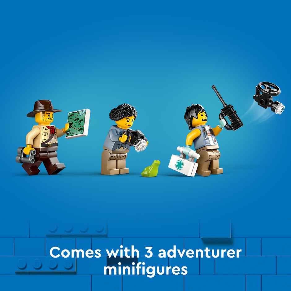 Lego City Jungle Explorer Off-Road Truck Toy 60426 (314 Pieces)