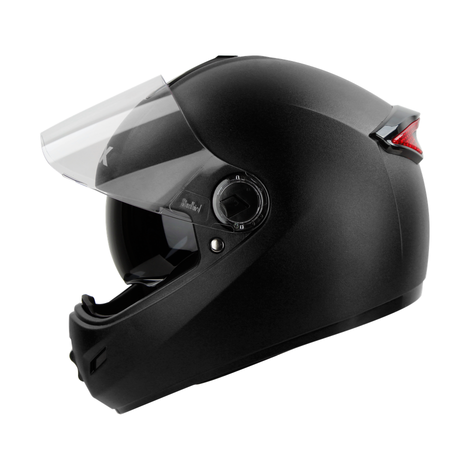 Steelbird Sbh-34 Rox Reflective Dashing Black With Inner Sun Shield 580Mm