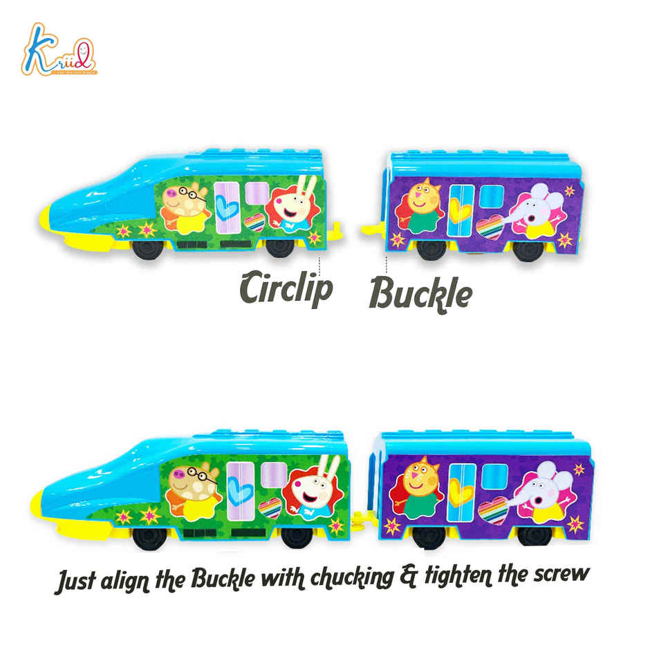 Kriiddaank Remote Control Train Peppa