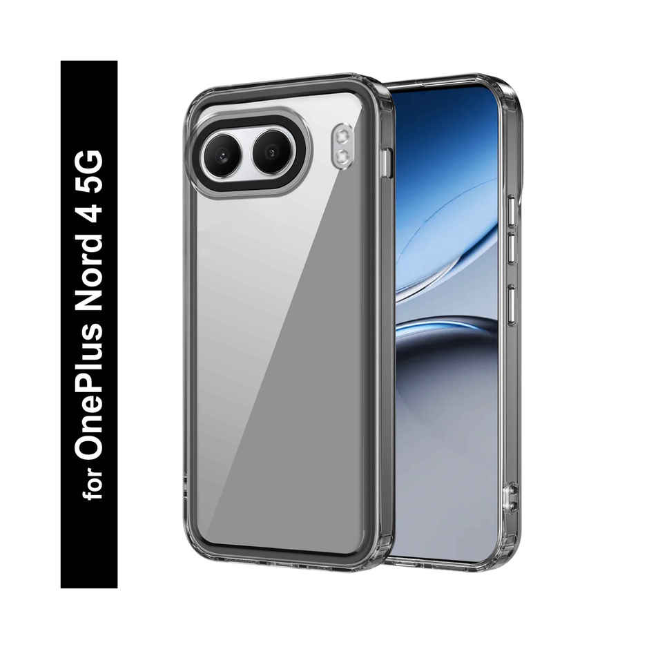 Zapcase Back Cover for OnePlus Nord 4 5G | Space-Black
