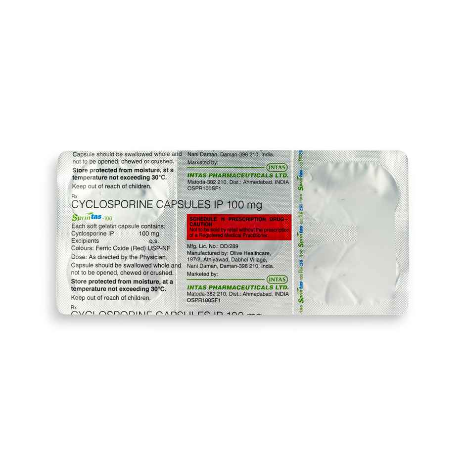 Sprintas-100 Capsule