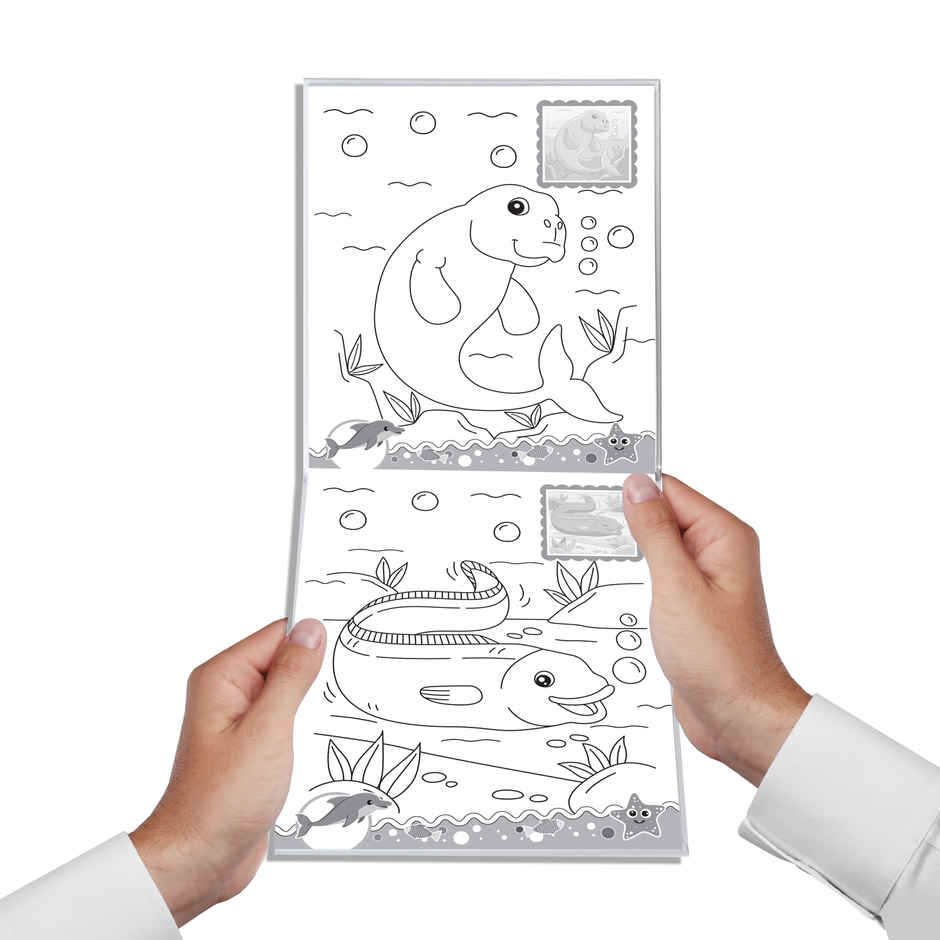 Dreamland Ocean Colour Time Activity Book with Stickers 32 Pages