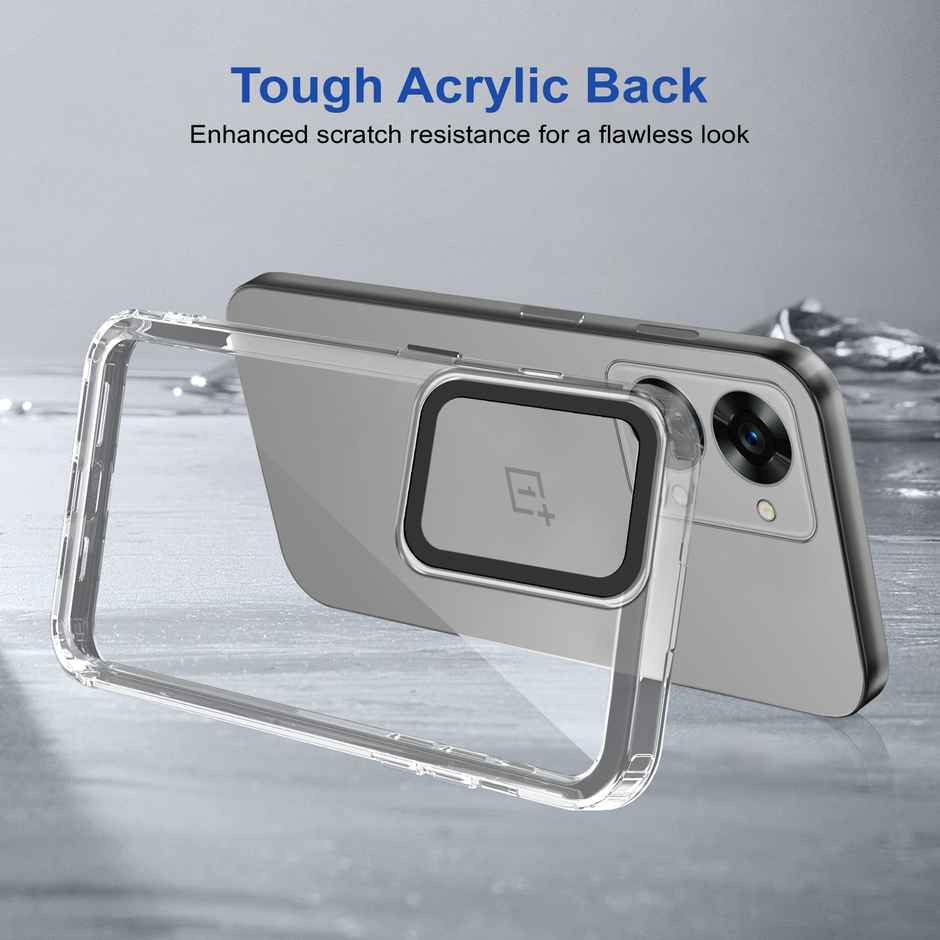 Zapcase Back Cover For Oneplus Nord 2T 5G (Space-Clear)