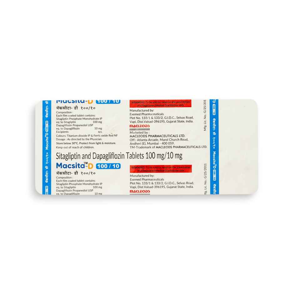 Macsita-D 100/10 Tablet