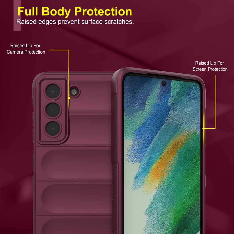 Zapcase Back Cover for Samsung Galaxy S21 FE 5G | Magic-Plum