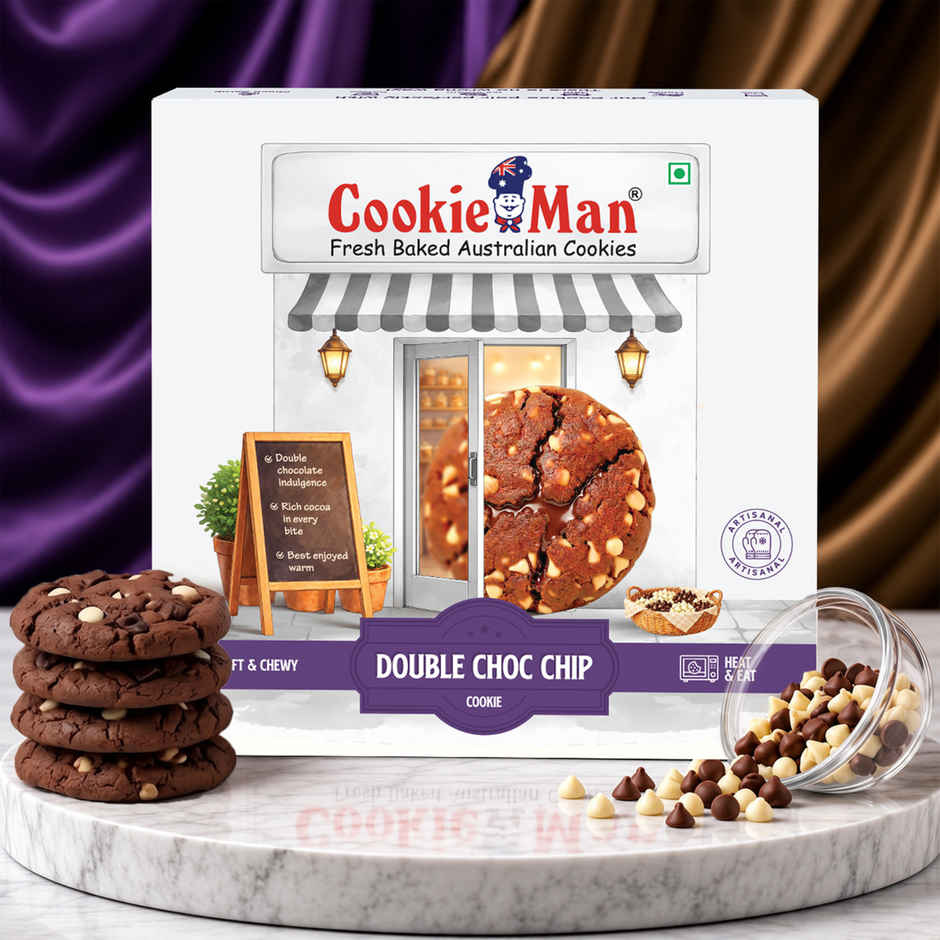 CookieMan Double Choco Chip Soft Dessert Cookie