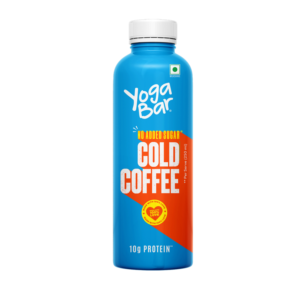 Yoga Bar Protein Shake, with 10g Protein, No Added Sugar, Protein Milkshake