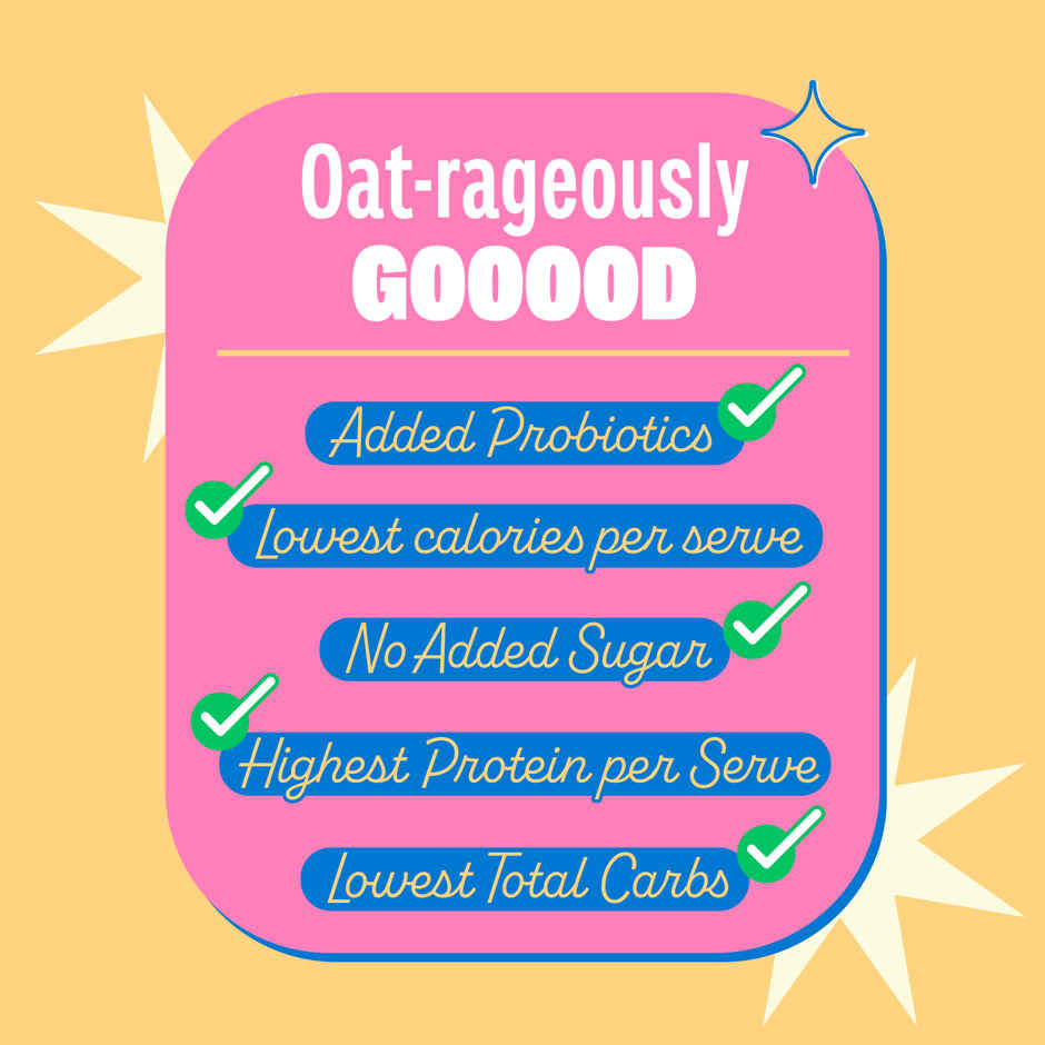 Yoga Bar High Protein Oats Dark Chocolate | 26g Protein