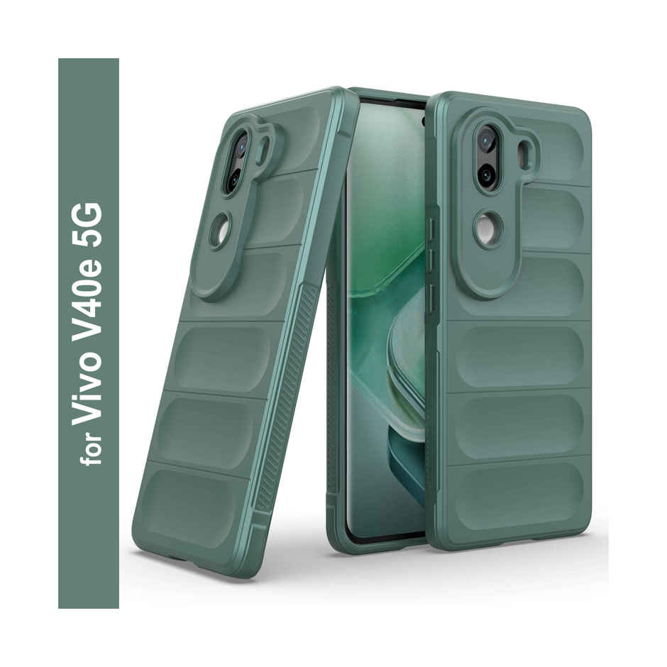 Zapcase Back Cover for Vivo V40e 5G | Magic-DarkGreen