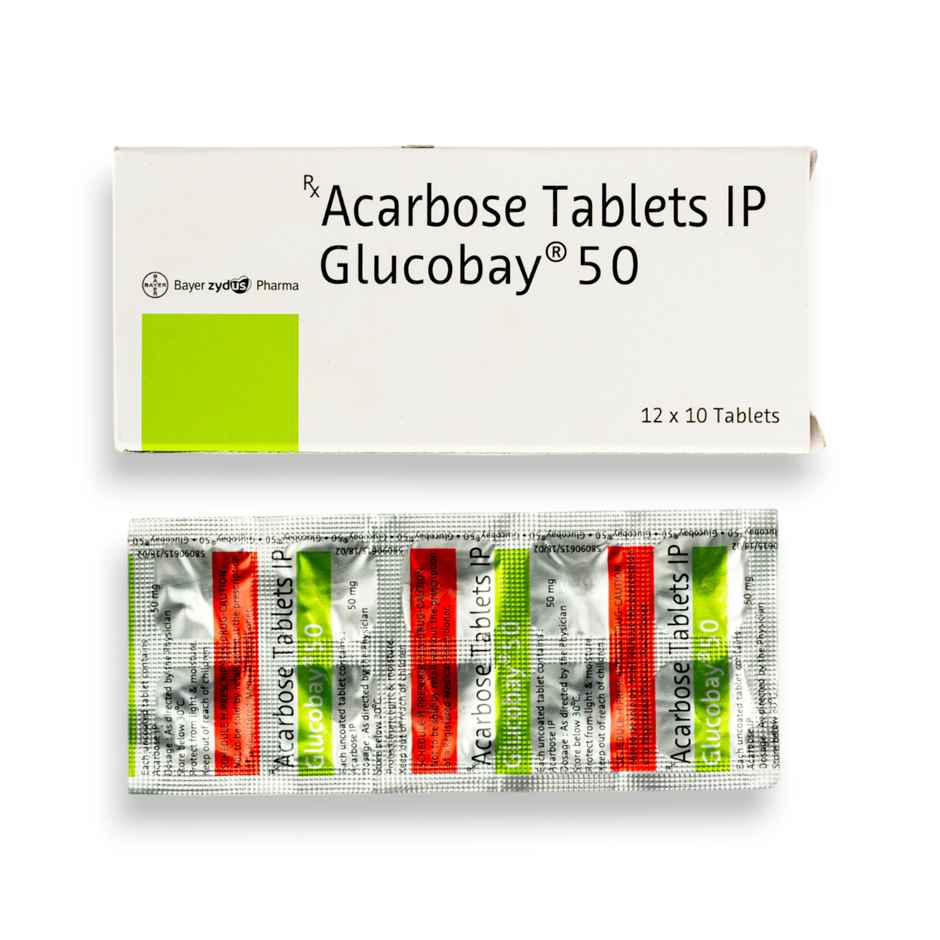Glucobay 50 Tablet