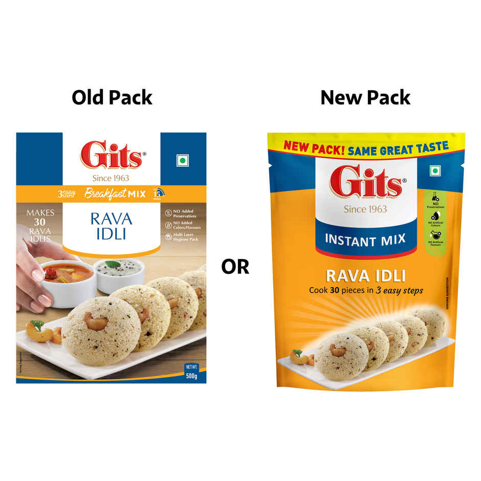 Gits Rava Idli Instant Breakfast Mix