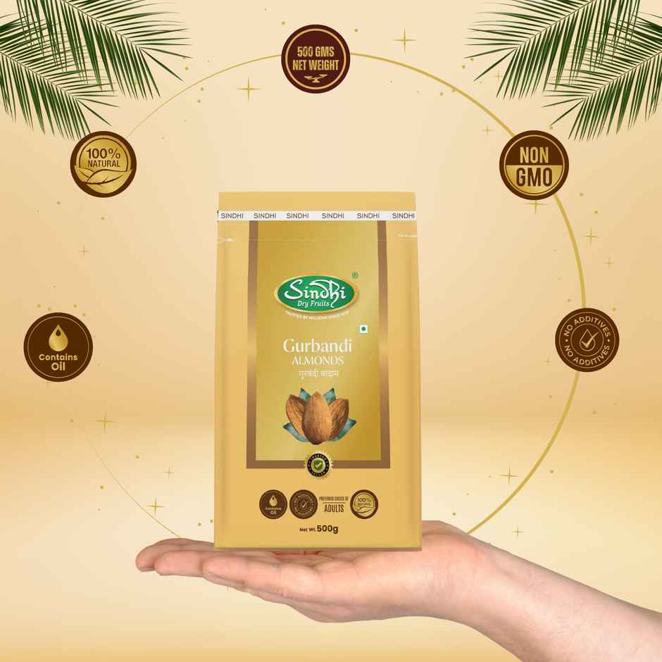 Sindhi Dry Fruits Gurbandi Almonds