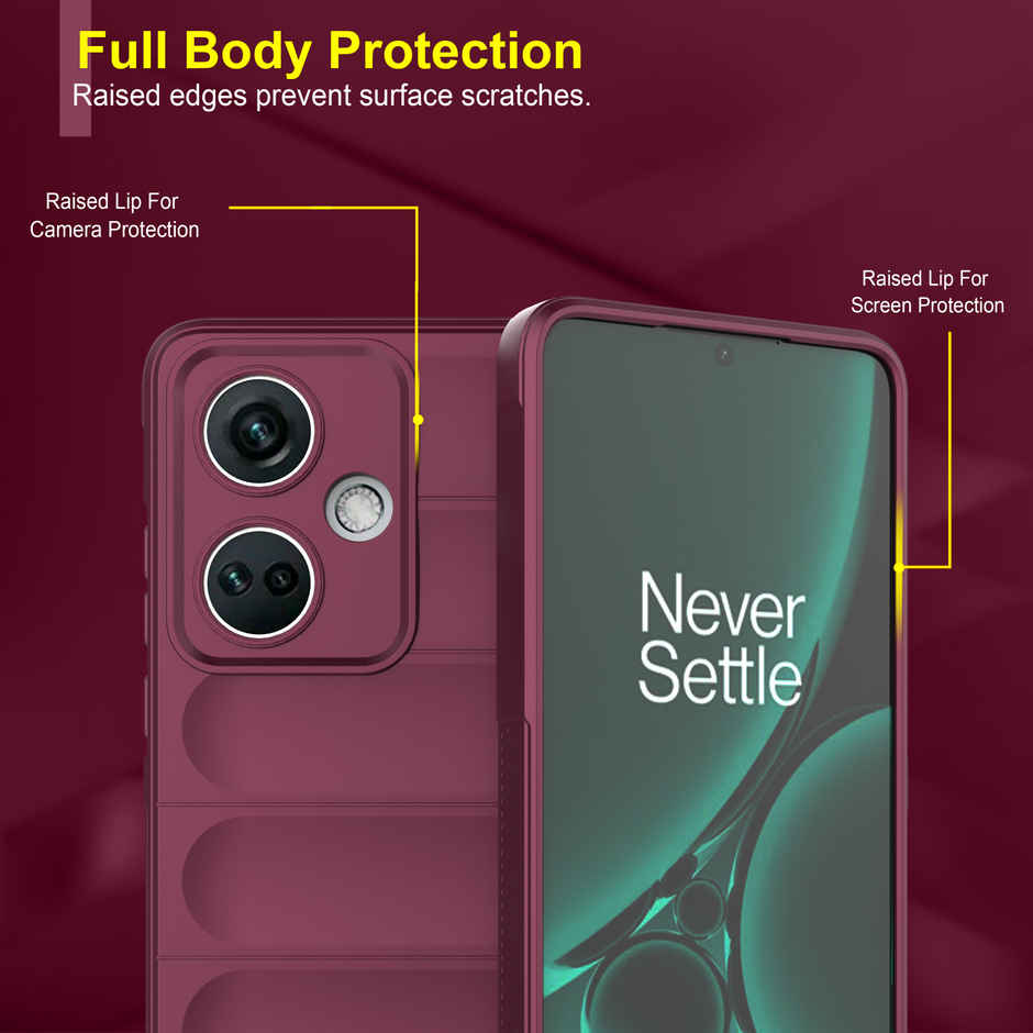 Zapcase Back Cover for OnePlus Nord CE 3 5G | Magic-Plum