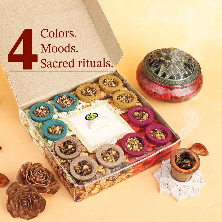 Cycle Navin 4-in-1 Havan Sambrani Cup Assorted Box
