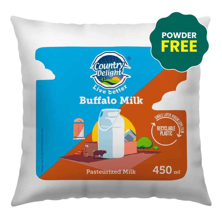 Country Delight Buffalo Fresh Milk | Pouch