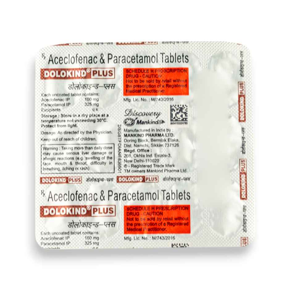 Dolokind Plus Tablet