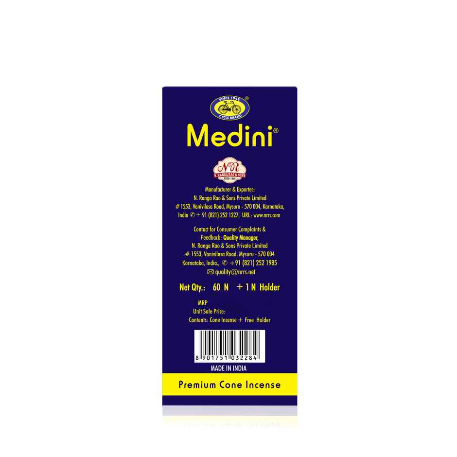 Medini 6 in 1 Dhoop Cones | From House of Cycle