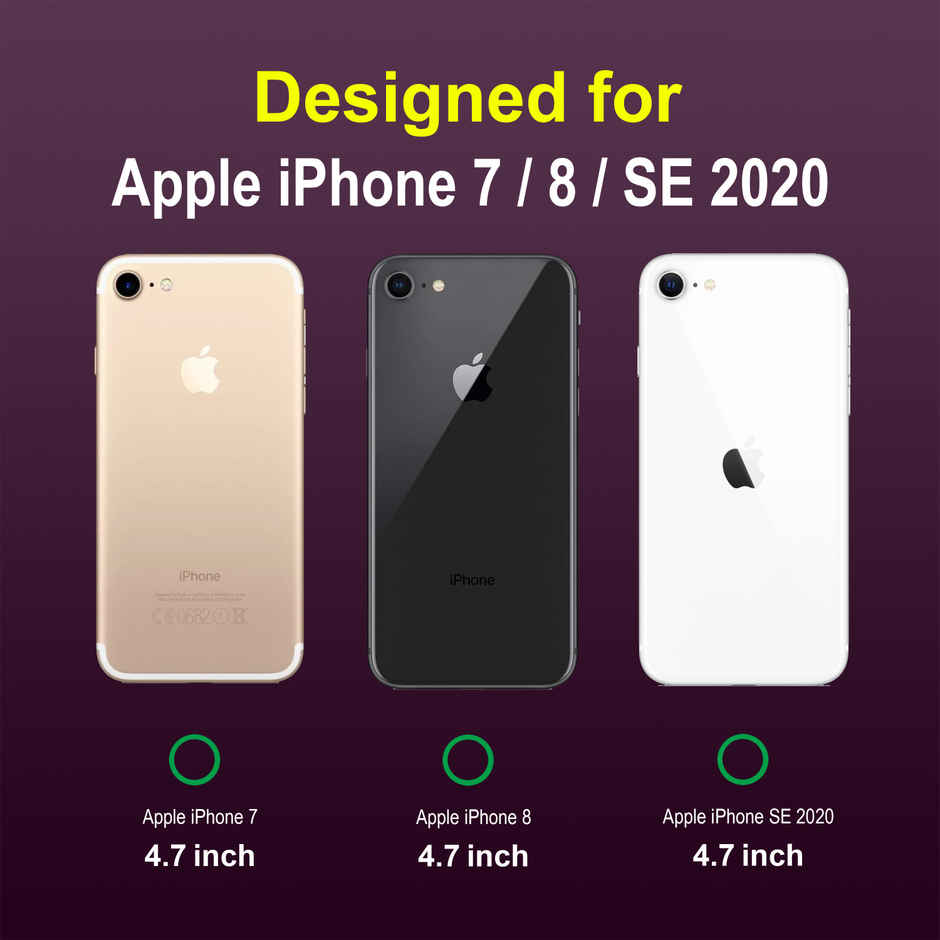 Zapcase Back Cover for Apple iPhone 7 | 8|SE 2020 | Magic-Lavender