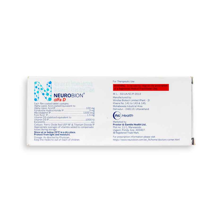 Neurobion Alfa D Tablet