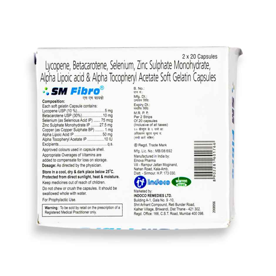 Sm Fibro Soft Gelatin Capsule