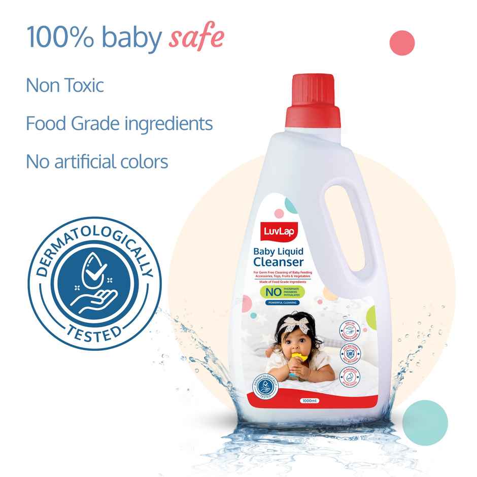 Luvlap Baby Liquid Cleanser