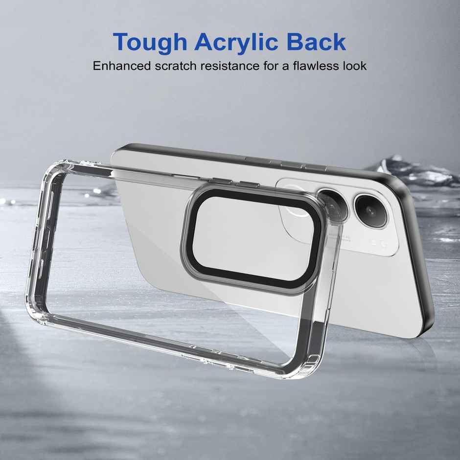 Zapcase Back Cover for Vivo Y29 5G | Space-Black