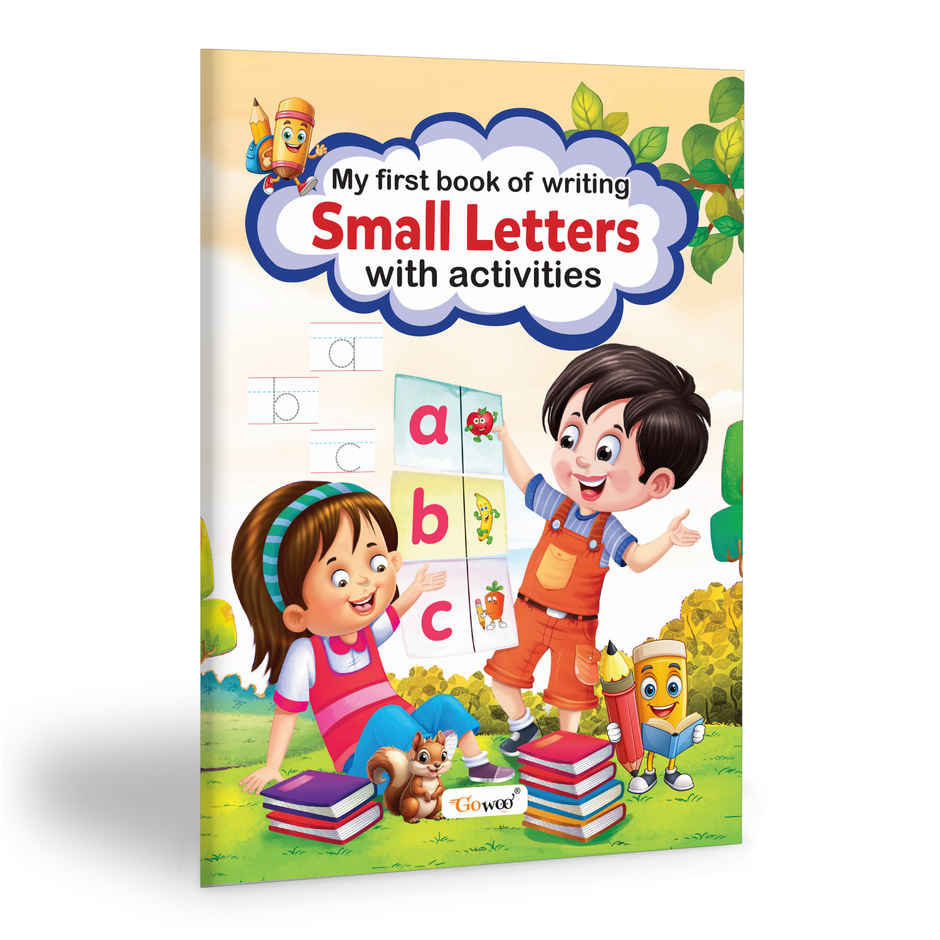 My First Book Of Writing Small Letters with Activities | Early Learning Activity Book for Toddlers