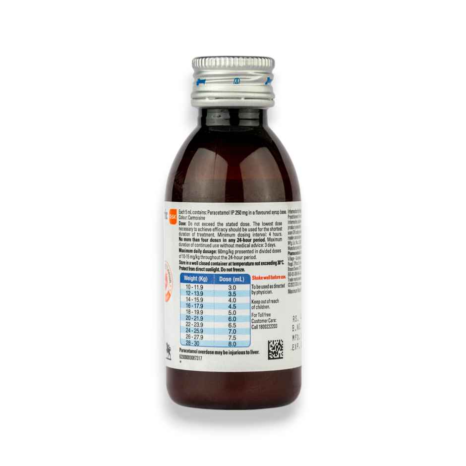 Calpol 250mg Paediatric Strawberry Oral Suspension