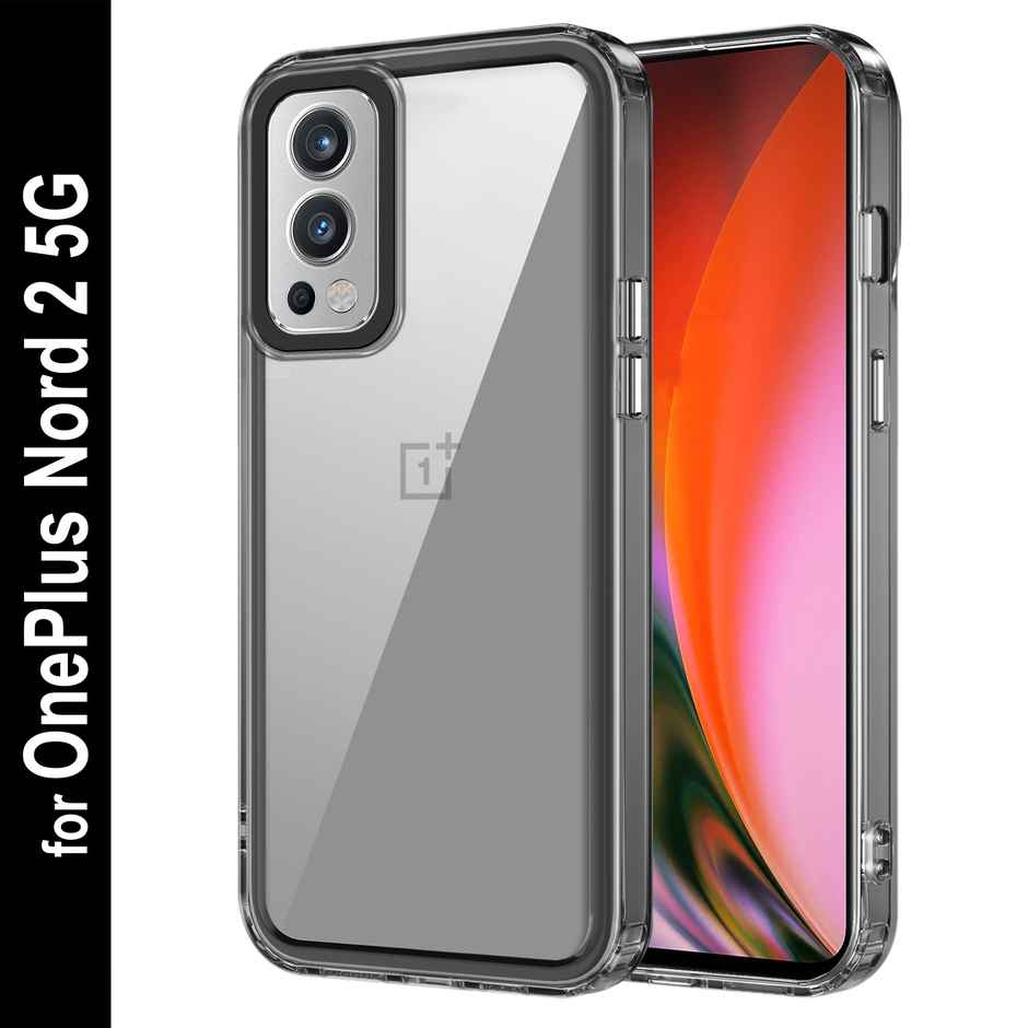 Zapcase Back Cover for OnePlus Nord 2 5G | Space-Black