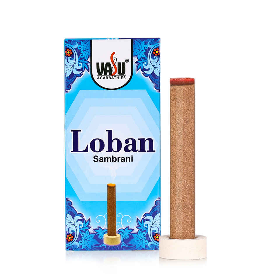 Cycle Pure Vasu Loban Tower Sambrani | Made With Wood Powders, Resin & Benzoin