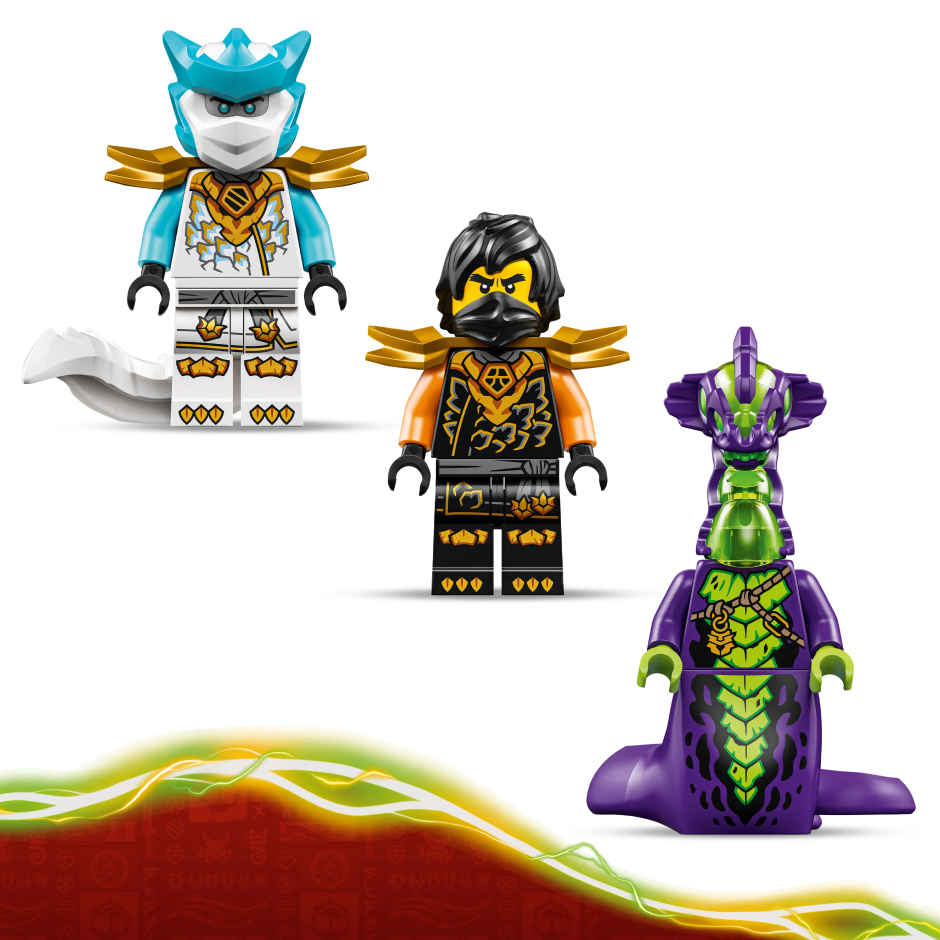LEGO NINJAGO Coles Mission Mech and Dragon Zane Toys 71854