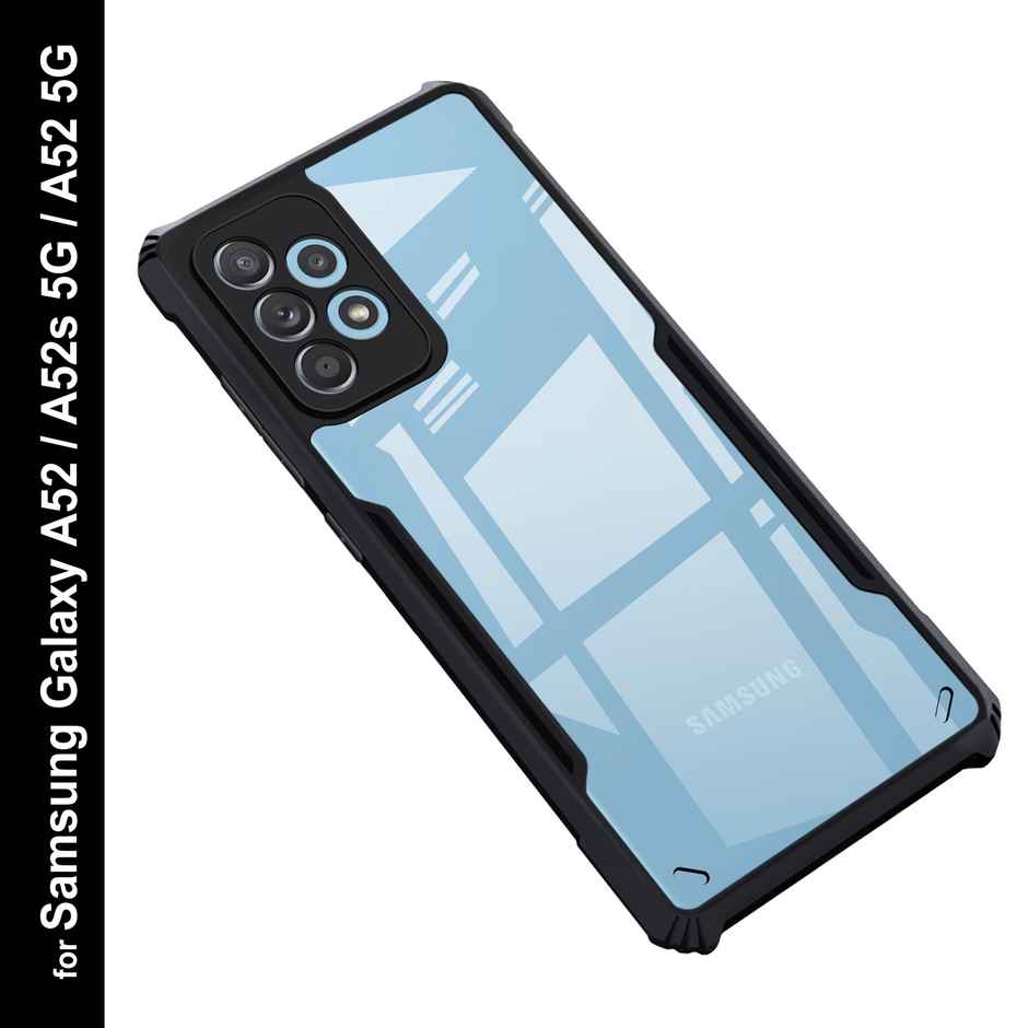 Zapcase Back Cover for Samsung Galaxy A52s 5G, | Matte-Black