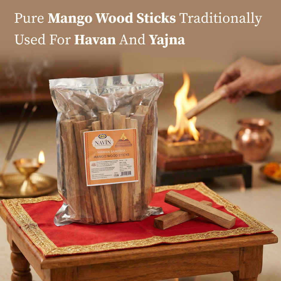 Hawan Samidha Mango Wood Sticks | Puja & Havan | Cycle