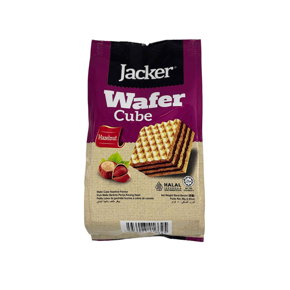 Jacker Wafer Cube Hazelnut