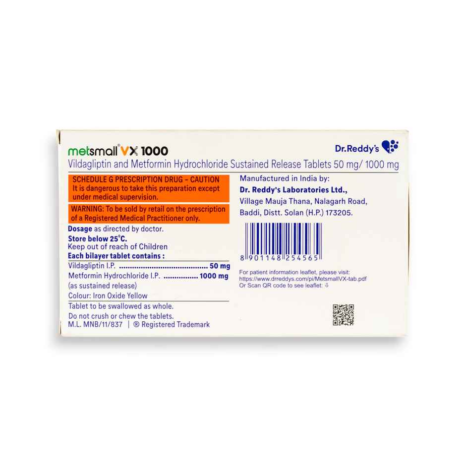 Metsmall VX 1000 Tablet SR