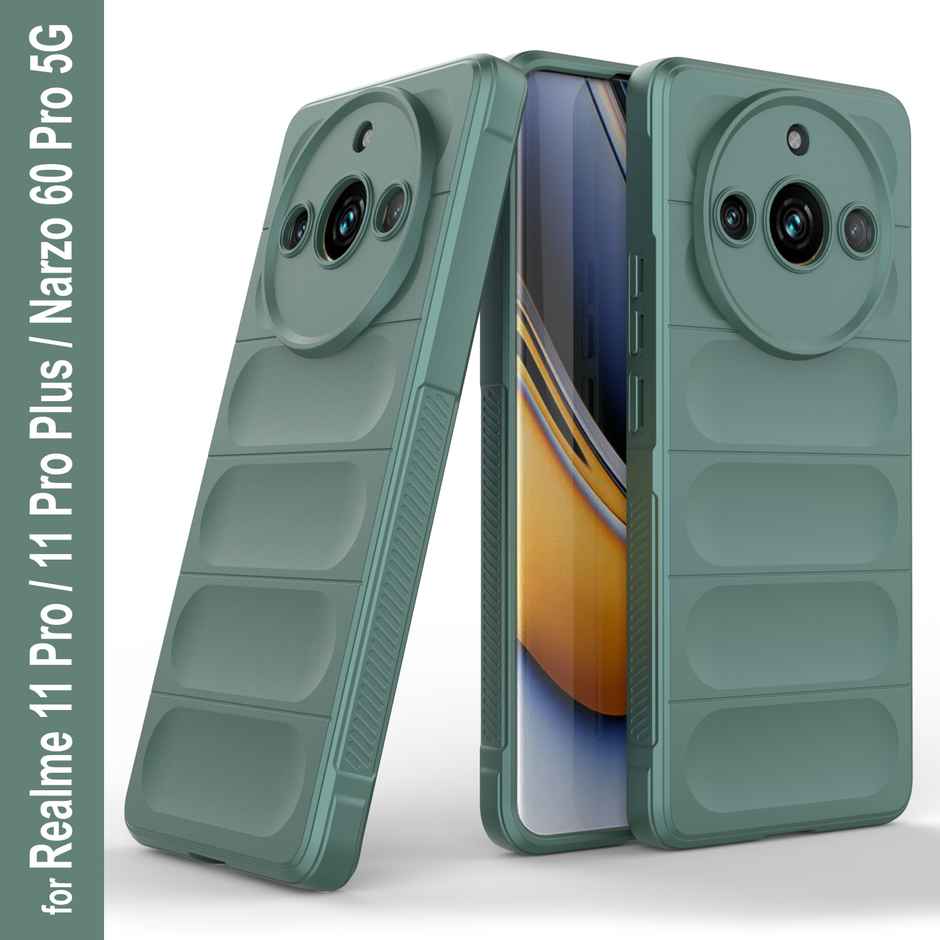 Zapcase Back Cover for Realme 11 Pro | Realme 11 Pro Plus 5G | Magic-DarkGreen
