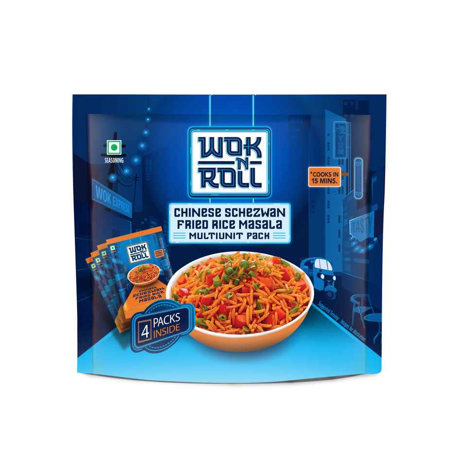 Wok N Roll Schezwan Masala Pack of 4